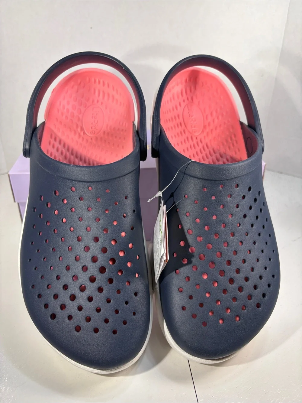 NWT Crocs InMotion LiteRide Clogs Navy Men’s 11